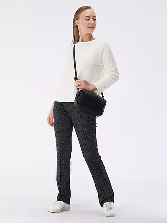 LES VISIONNAIRES | Bolso de cuero - Bolso bandolera EMILY SILKY | schwarz